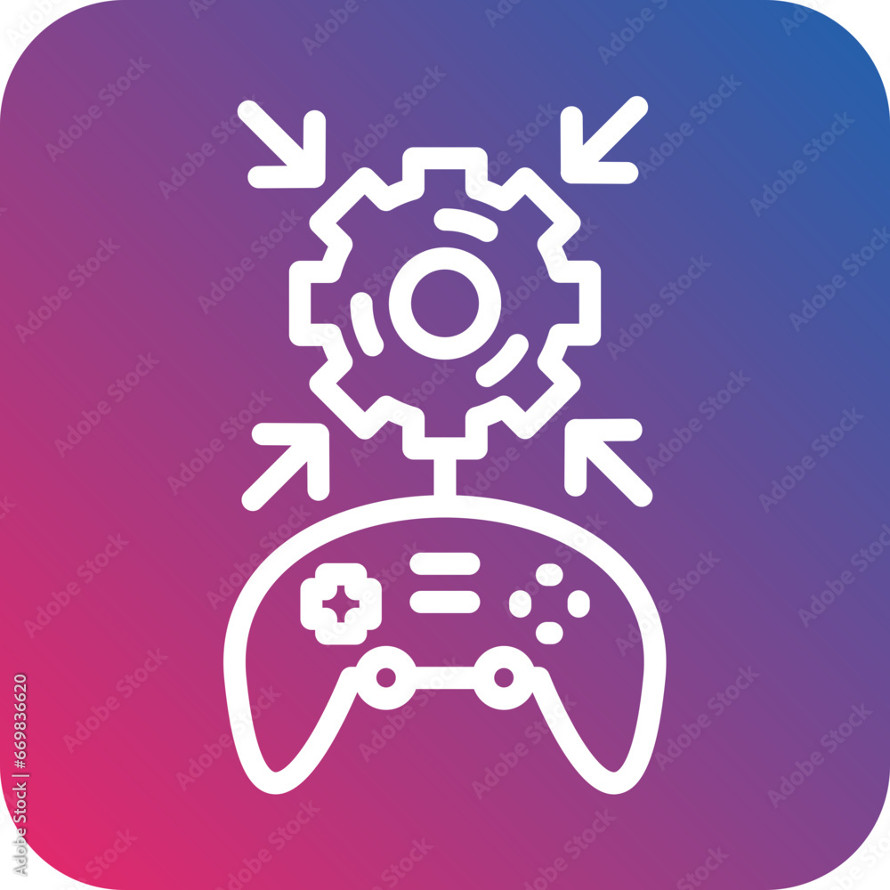 Vector Design Game Mod Manager Icon Style
