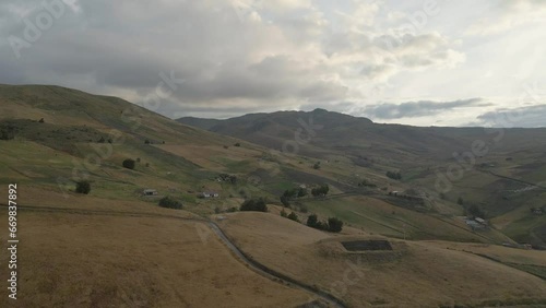 mountain landscape of the Ecuadorian highlands