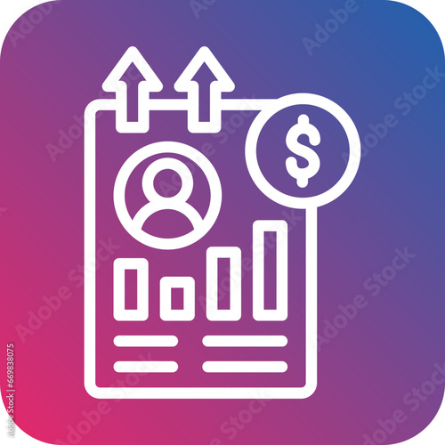 Vector Design Performance Appraisal Icon Style