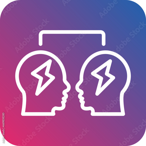 Vector Design Altercation Icon Style