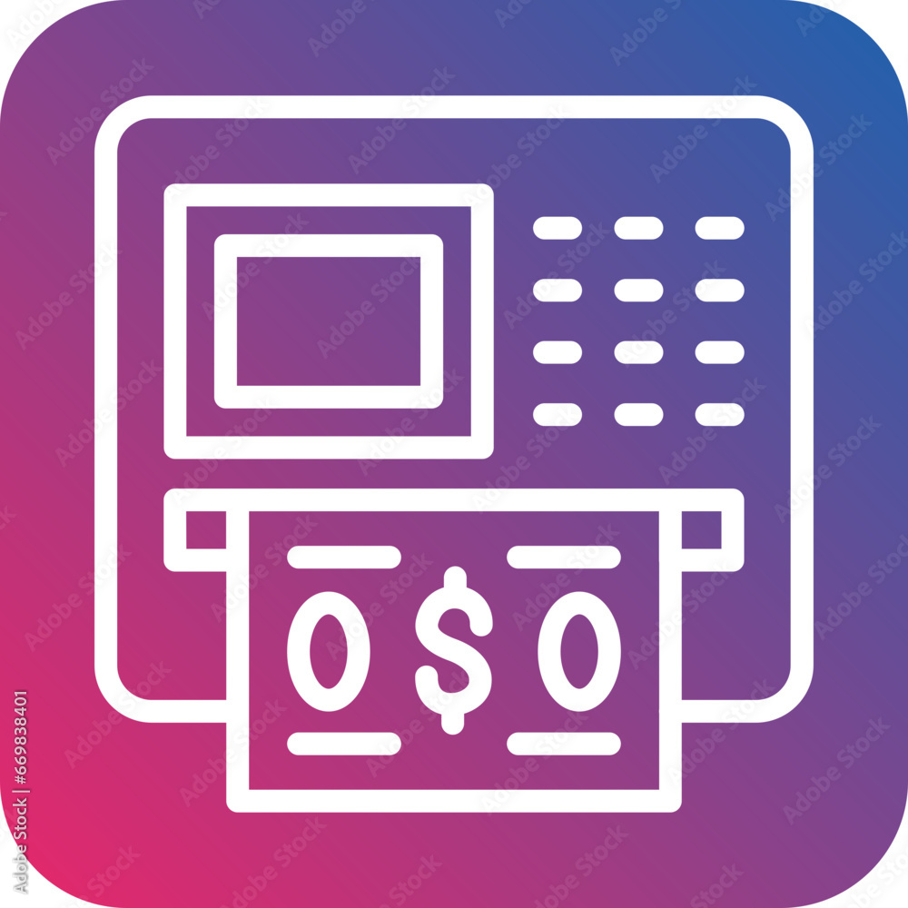 Vector Design Atm Icon Style