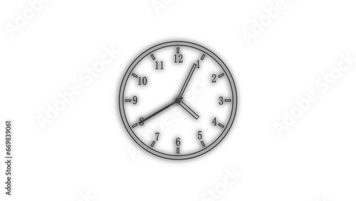 abstract new fast timer clock icon illustration 4k 