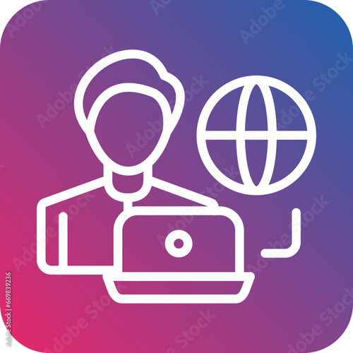 Vector Design Freelance Icon Style