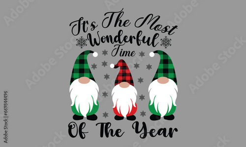 It's The Most Wonderful Time of The Year Vector and Clip Art