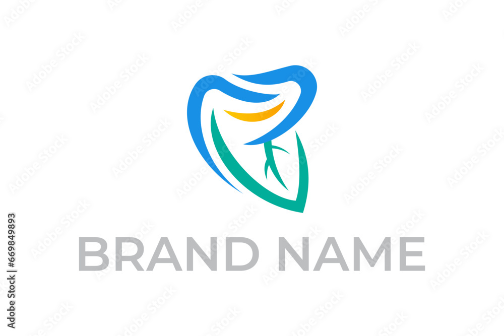 Dental logo design, minimalist dental clinic logo,  Dentistry logo, tooth logo