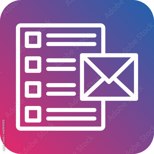 Email List Icon Style