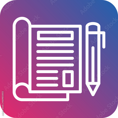 Editorial Icon Style