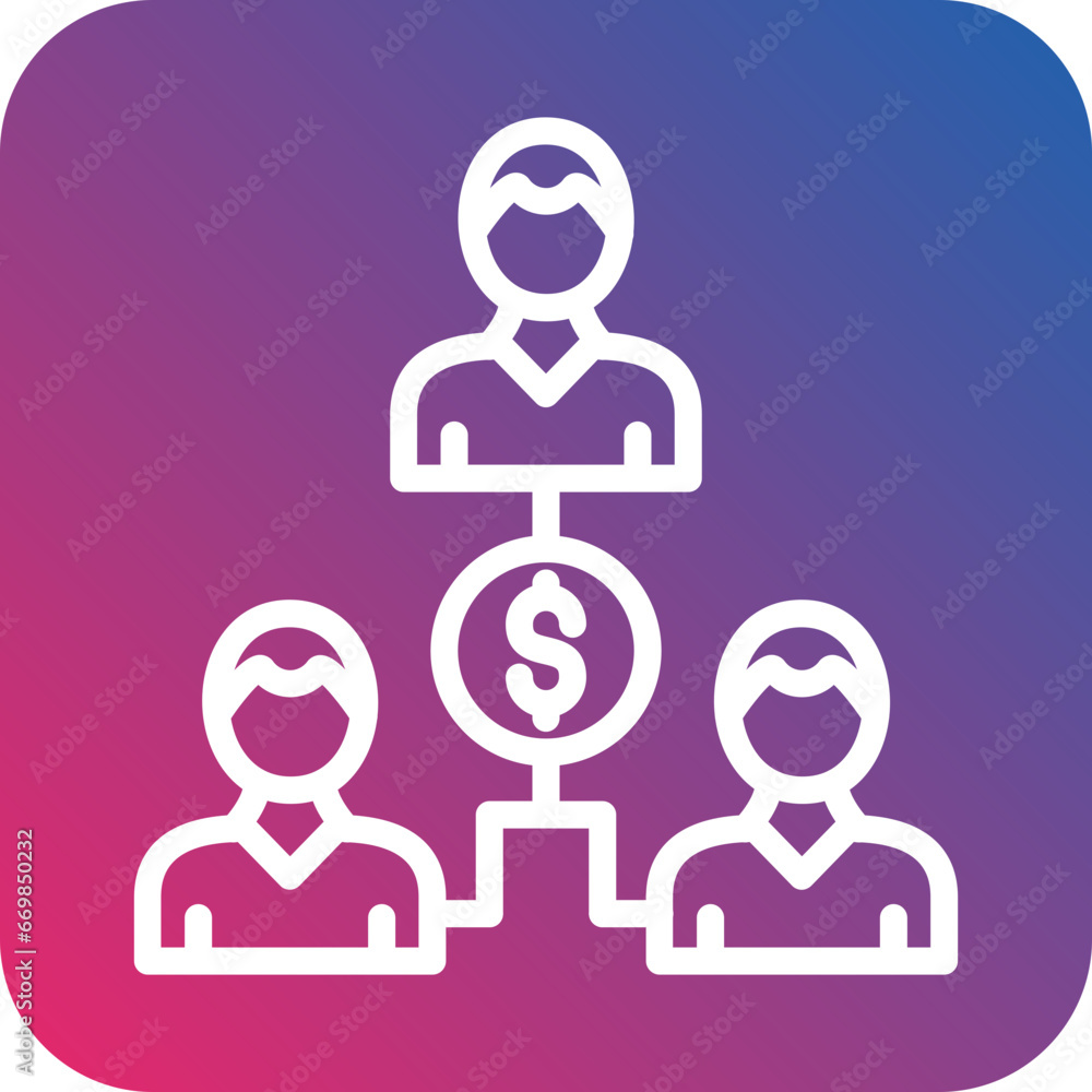 Mutual Funds Icon Style Mutual Funds Icon Style