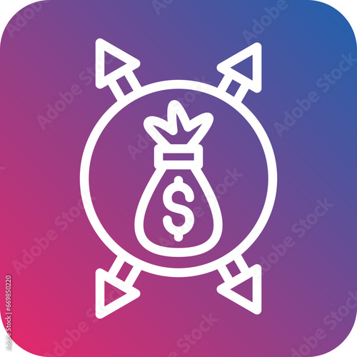 Investment Decision Icon Style
