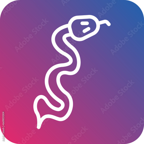 Snake Icon Style