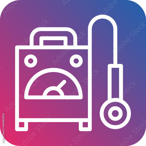 Dosimeter Icon Style