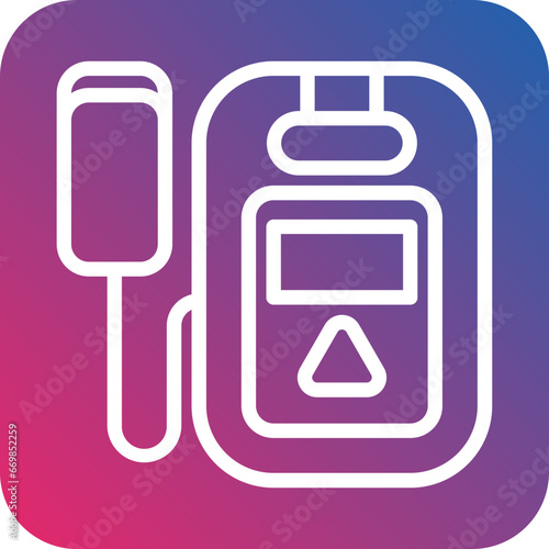 Defibrillator Icon Style