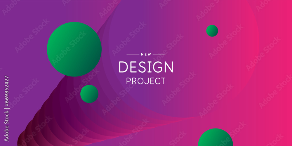 Abstract geometric background of simple shapes. A template for design and creativity.