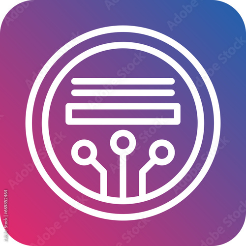 Smart Vacuum Icon Style