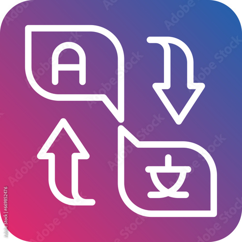 Translator Icon Style