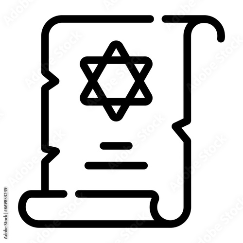 magic spell Line Icon