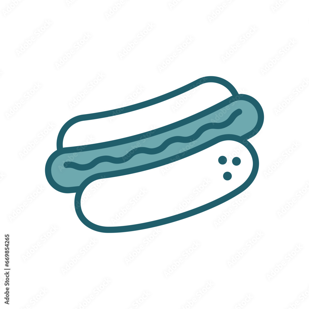 hot dog icon vector design template simple and clean hot dog icon vector design template simple and clean