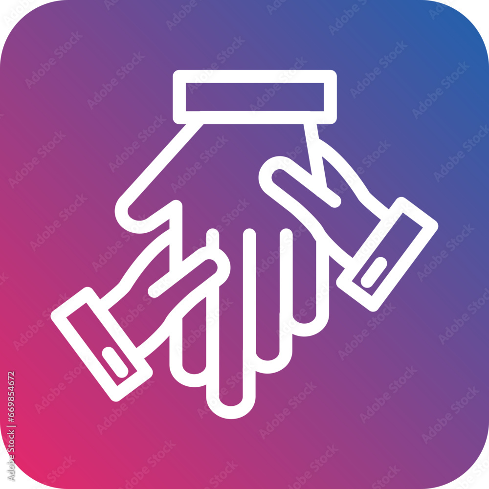 Hand Massage Icon Style Hand Massage Icon Style