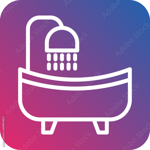Bathtub Icon Style