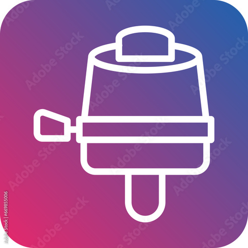 Cycle Bell Icon Style