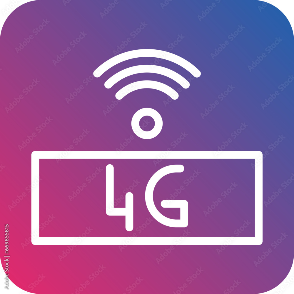 4G Icon Style