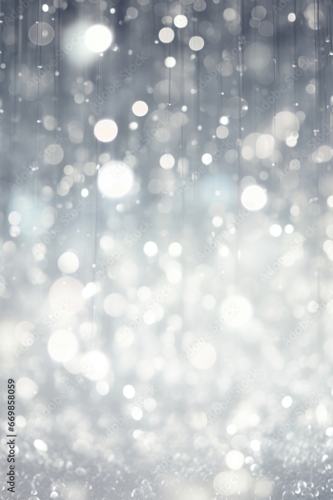 A blurry image capturing a rain shower. Can be used to depict a rainy day or the concept of precipitation.