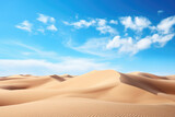 Captivating view of the vast and serene Desert landscape. Endless horizons