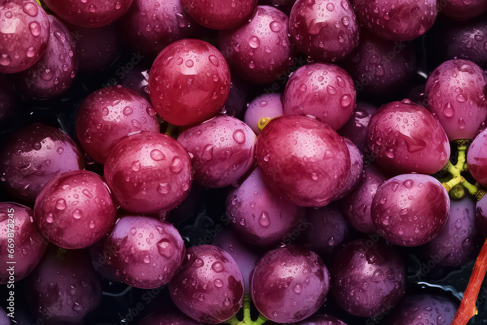 seamless background of many beautiful and shiny grape, top view. seamless background of many beautiful and shiny grape, top view.