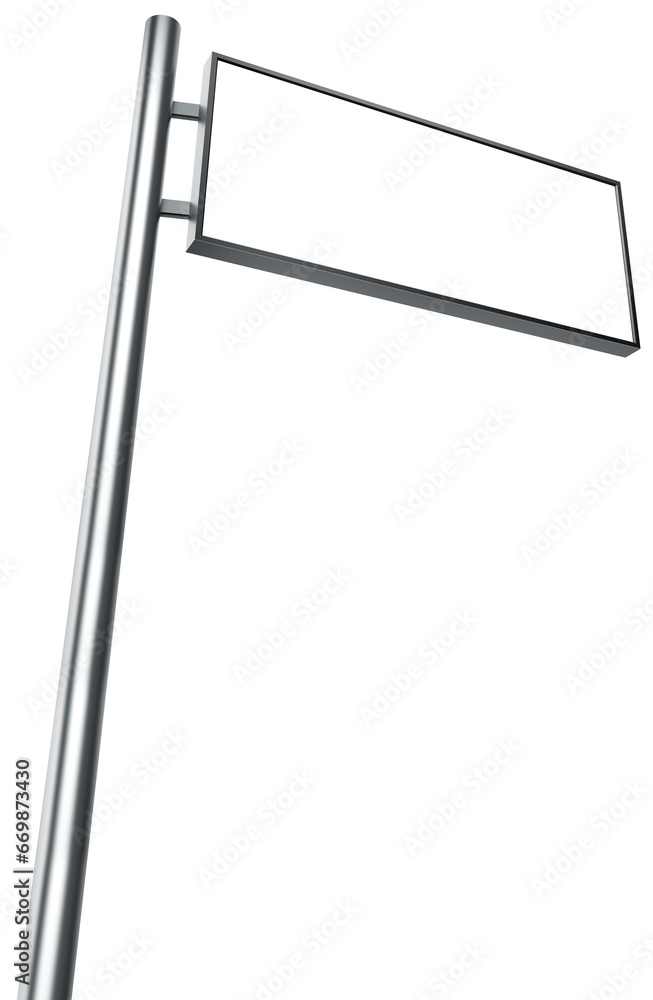 Obraz premium Blank sign isolated