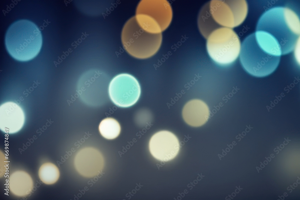 Fototapeta premium Abstract light blur bokeh background
