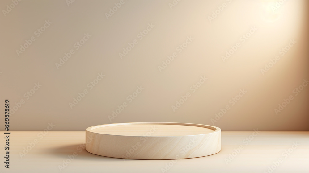 Podium background minimal pastel