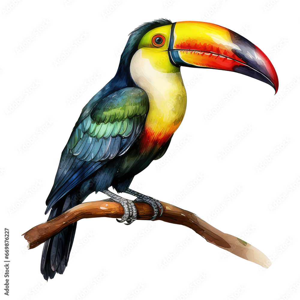 Obraz premium toucan