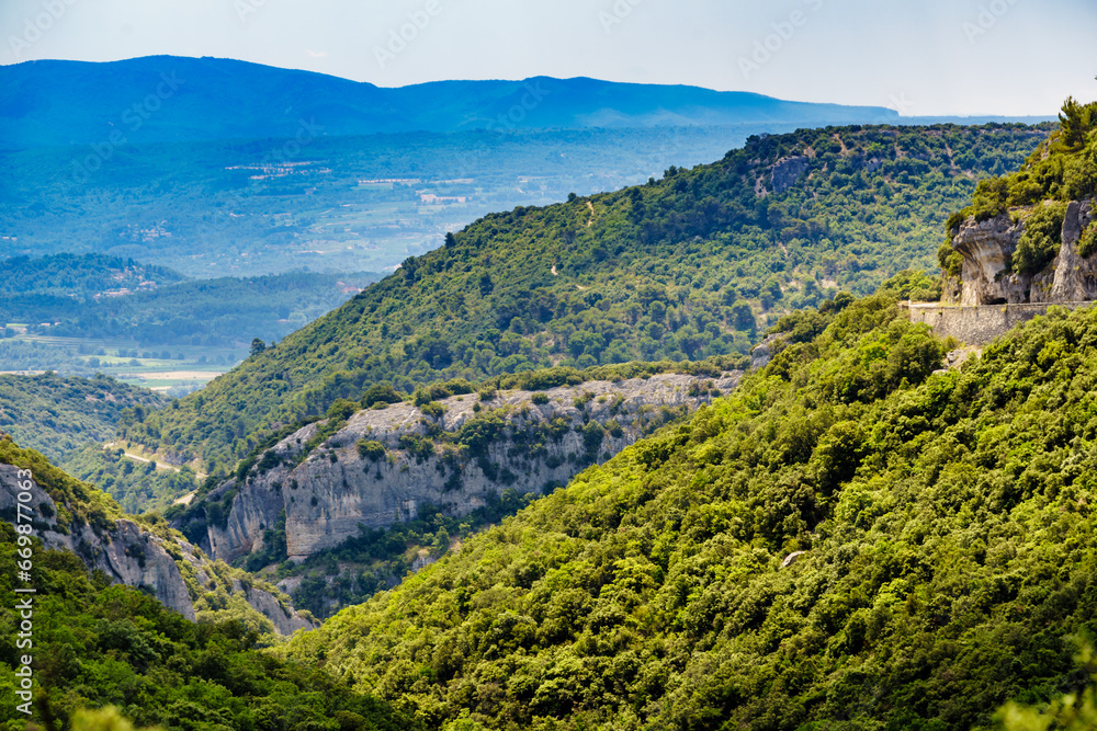 Mountains landscape, Provence France