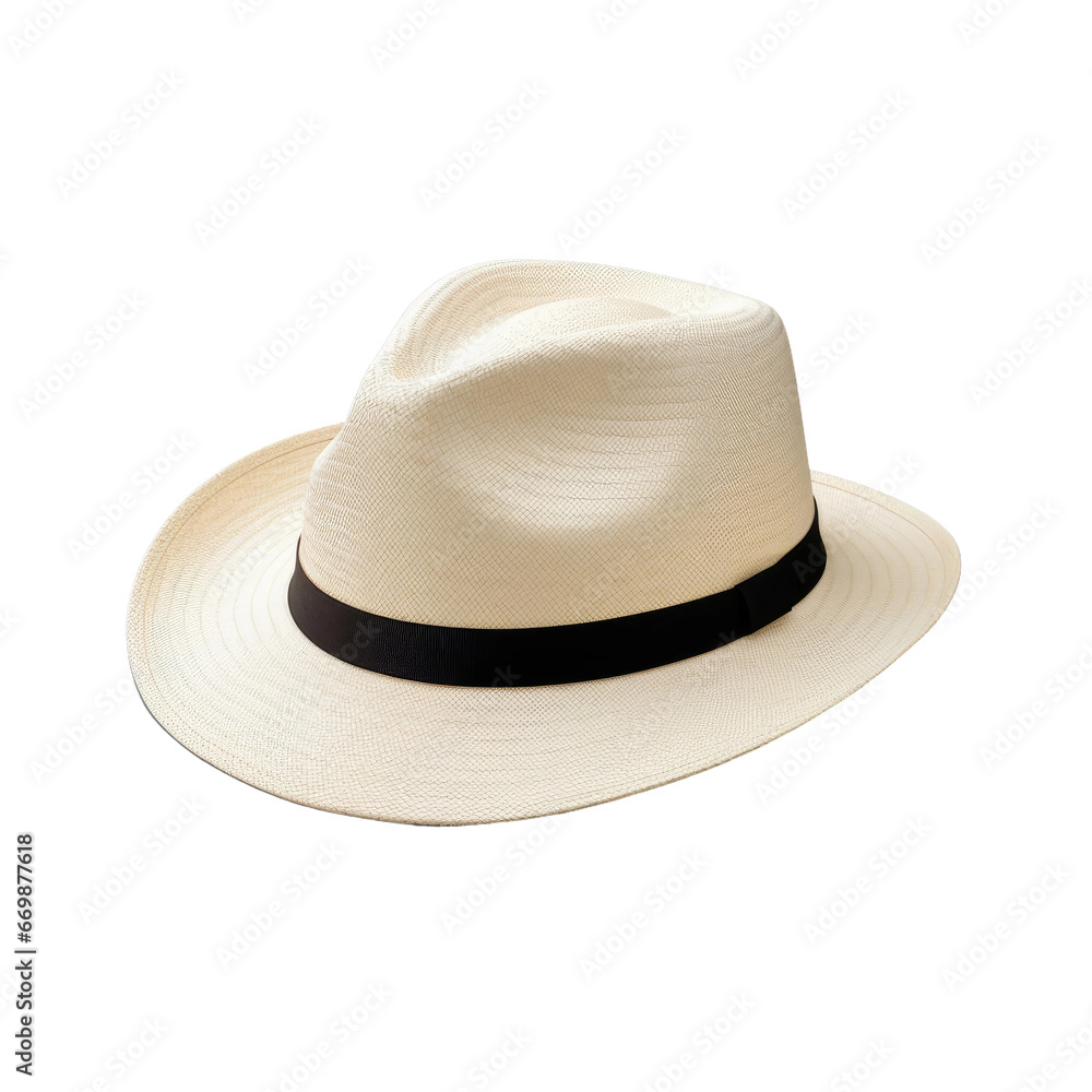 Realistic Hat, on transparent background.