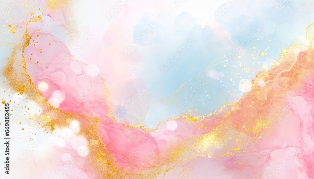 abstract watercolor background with drops