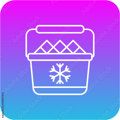 Ice bucket Icon