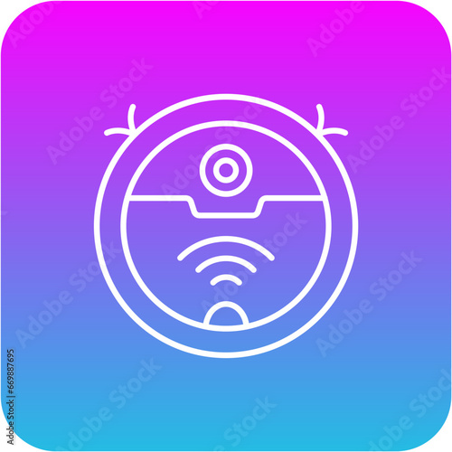 Robot Vacuum Icon