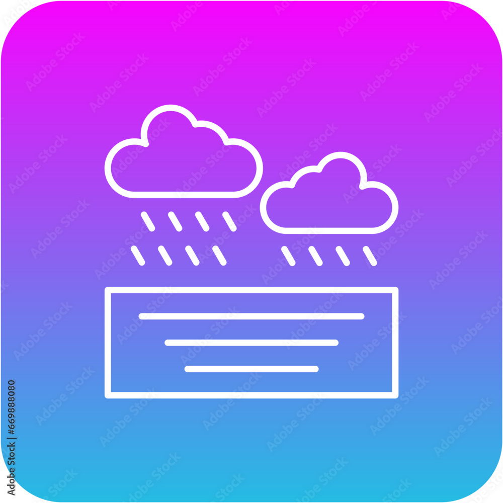 Ocean Rain Icon Ocean Rain Icon