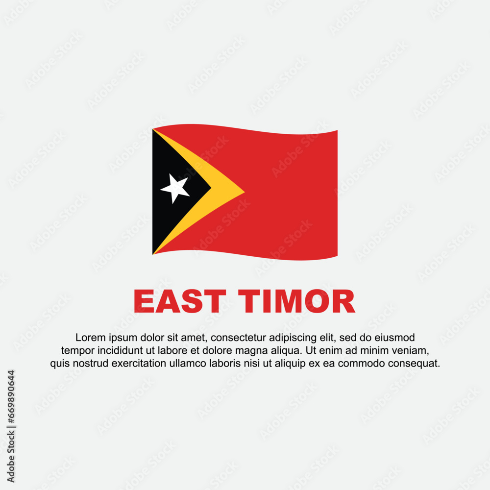 East Timor Flag Background Design Template. East Timor Independence Day Banner Social Media Post. East Timor Background East Timor Flag Background Design Template. East Timor Independence Day Banner Social Media Post. East Timor Background