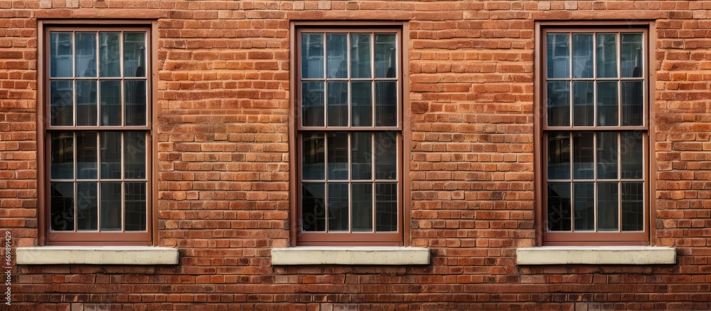 Windows in the wall