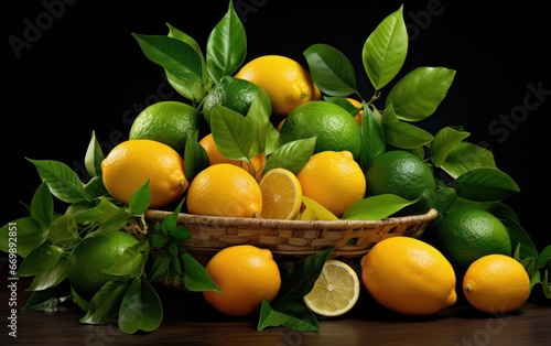 Aromatic Citrus Leaves