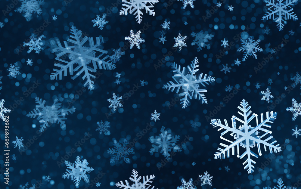 Nahtloses Muster, Pattern - Schneeflocken, Schnee Nahtloses Muster, Pattern - Schneeflocken, Schnee