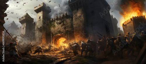 Medieval Castle Siege