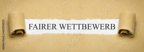 fairer Wettbewerb 