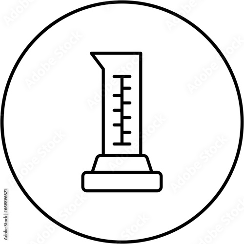 Graduated Cylinder Icon