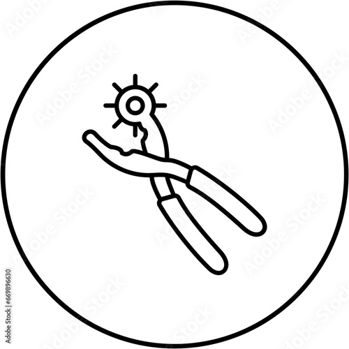 Leather Punch Icon