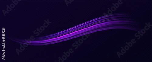 Neon speed lines. Dynamic light motion traces. Light trace wave, trace line.	
Neon swirls.