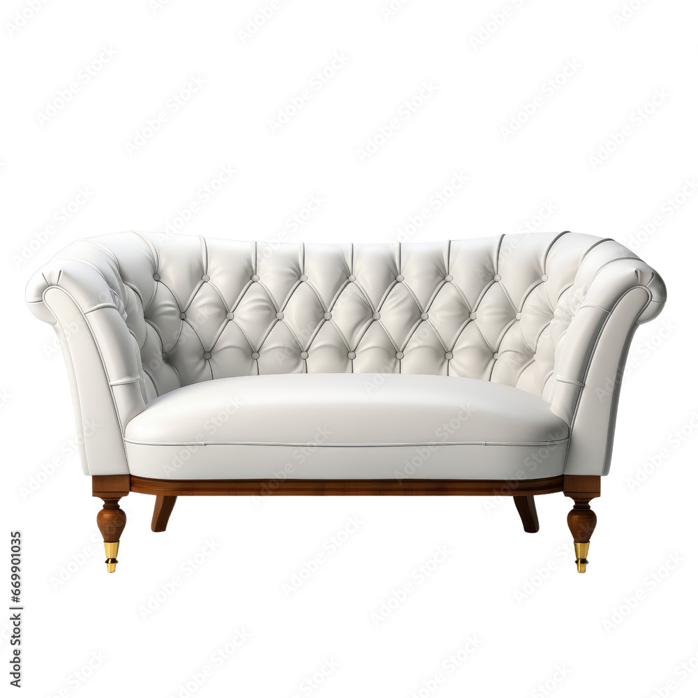 Obraz premium Modern sofa on pure white background - 1