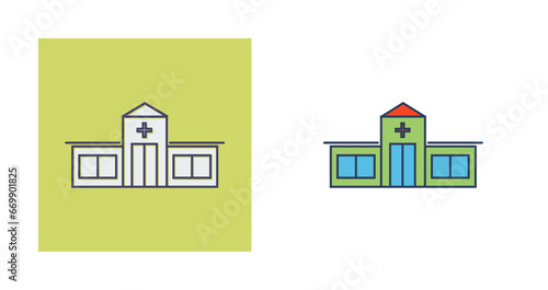 Emergency Room Vector Icon
