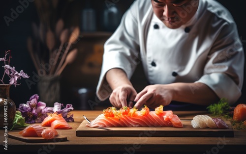 Sashimi by a Master Chef